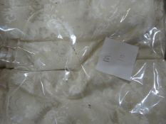 *50 Ivory Brocade Chair Covers