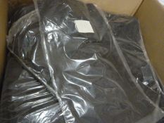 *157 Black & 202 White Brocade Napkins