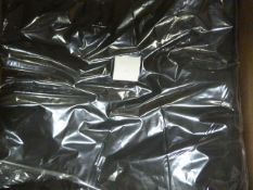 *60 Black Polycotton Chair Covers