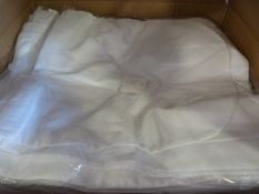 *75 White Polycotton Chair Covers