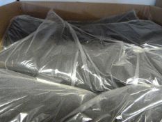 *61 Black Polycotton Chair Covers