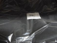 *60 Black Polycotton Chair Covers