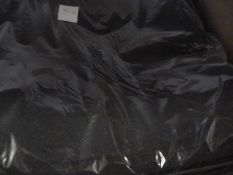 *58 Black Polycotton Chair Covers