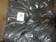 *60 Black Polycotton Chair Covers