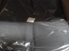 *60 Black Polycotton Chair Covers