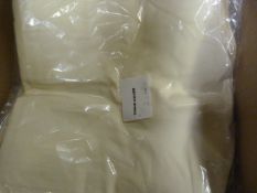 *60 Ivory Polycotton Chair Covers