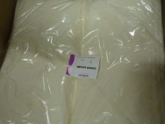 *60 Ivory Polycotton Chair Covers