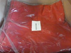 *58 Red Polycotton Chair Covers