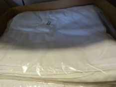 *80 White Polycotton Chair Covers