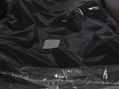 *58 Black Polycotton Chair Covers