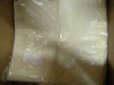 *60 Ivory Polycotton Chair Covers