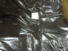 *60 Black Polycotton Chair Covers