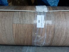 Roll of Wood Effect Lino 4x4.5m