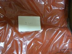 *42 Red and 10 Slate Polycotton Chair Covers