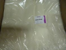 *60 Ivory Polycotton Chair Covers