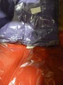 *60 Purple & 20 Red Polycotton Chair Covers