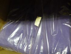 *60 Purple Polycotton Chair Covers