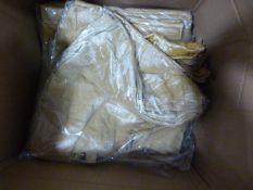 *57 Caramel Crushed Taffeta Chair Covers