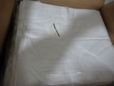 *80 White Polycotton Chair Covers