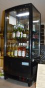 1 x Polar 86 Litre Chilled Diplay Food Unit - Model DP288 - Ref BB510 1855 - H98 x W43 x D42 cms - C