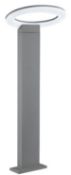 1 x Grey LED IP44 Outdoor Post Light With Frosted Diffuser - RRP £115.20