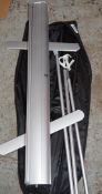 1 x Pop Up Roller Banner - Good Condition With Case - 86cm Wide - CL011 - Ref J1599 H1 - Location: