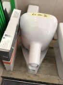 1 x Vitra Wall Hung Toilet Pan With Soft Close Seat - CL406 - Location: Cheadle SK8