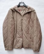 1 x Steilmann Feel C.o.v.e.r By Kirsten Womens Coat - Quilted Poly Down Filled Coat In Light Brown,