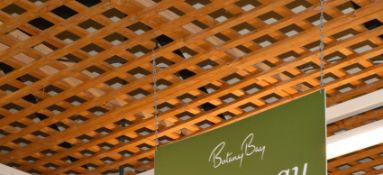 40 x Garden Trellis Panels - Indoor Use Only in Good Condition - Approx Size of Each 190 x 150 cms -