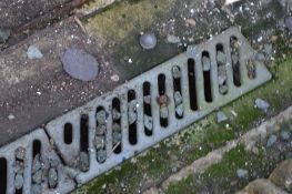 Approx 60 x Metal Rain Water Grids - 39 x 12 cms - BB1137 OS - CL351 - Location: Chorley PR6