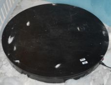 1 x Rotating Floorplate - 120cms Diameter - Ideal For Shop Displays or Exhibitions - Ref BB356 TF -