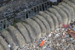30 x Border Paver Bricks - Lawn Edging - L53 x H12 x W19 cms - Ref BB1135 OS - CL351 - Location: Cho