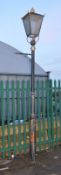 4 x Upright Vintage Outdoor Garden Light Posts - Approx Height 360 cms - BB1139 OS - CL351 - Locatio
