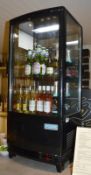 1 x Polar 86 Litre Chilled Display Food Unit - Model DP288 - Ref BB510 1855 - H98 x W43 x D42 cms -