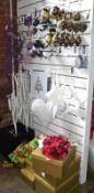 Approx 75 x Assorted Items Of Christmas Resale Stock - Selection As Shown Including Tree Decorations