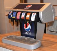 1 x Self Serve Pepsi Tower Soft Drinks Dispenser - Includes EXL550 2018 Cooler (RRP £580), 6 x 2017