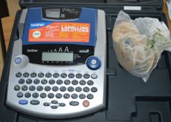 1 x Brother P-Touch 2450DX Labelling Machine With Case - Charger Not Included - Ref BB1658 - CL351 -