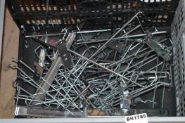 Collection of Slat Wall Rails - Supplied in Single Crate - Please See Pictures For Examples - Ref