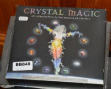 10 x Crystal Magic Box Sets - Includes CD, Booklet, Information Boards and Crystals - Ref BB849 2F -