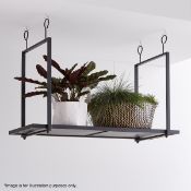 2 x Ceiling Suspended Shelving Units
