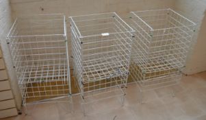 5 x Retail Dump Baskets - H86 x W41 x D41 cms - Ref BB1686 2F/TF - CL351 - Location: Chorley PR6
