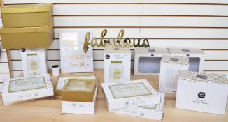 Assorted Collection of Resale Stock - Includes Approx 17 x Various Drinking Gifts Including Gold Edi