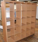 1 x Large Bookcase / Display Unit - Dimensions: 183 x 183cm - Ref M511 - CL351 - Chorley PR6
