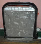 1 x Vintage Vehicle Radiator - H77 x W57 x D20 cms - Ref BB114 SF - CL351 - Location: Chorley PR6