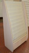 1 x Greeting Card Stand - Dimensions: W77 x H140 x D41cm - Ref BB921 / KS