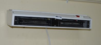 1 x 3kW Over Door Air Curtain Fan Heater -  Model SH3WH - 240v Plug Attached - Ref BB1738 TF - CL351