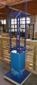 1 x Retail Display Island Stand in Blue - Ref BB1535 GFF - CL351 - Location: Chorley PR6