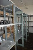 28 x Bays of Steel Shelving - Widths Include H218 x W91/95 x D44/78 cms - Ref BB1722 TF - CL351 -