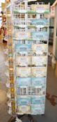1 x Retail Carousel Display Stand With Approx 200 x Personalised All Welcome Garden Signs - Unused S
