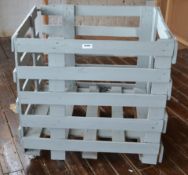 1 x Display Cage On Castors - Dimensions: W85 x D76 x H73cm - Ref M486 F3 - CL351